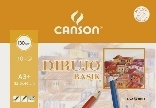LAMINA G-C DIBUJO BASIK M.PK 10 A3+ RECD