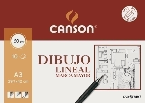 LAMINA G-C DIBUJO MARCA MAYOR M.PK 10 A3