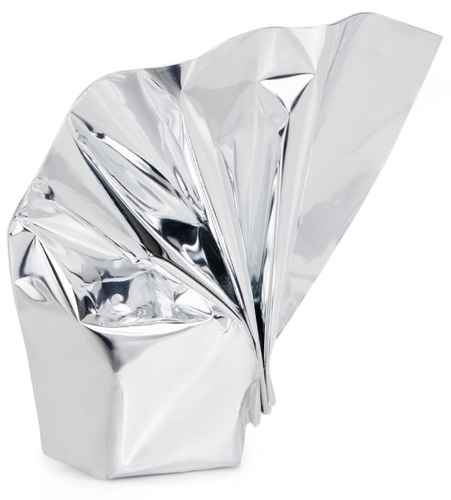 PAPEL REGALO COLIBRI 60x15 PLATA METALIZ