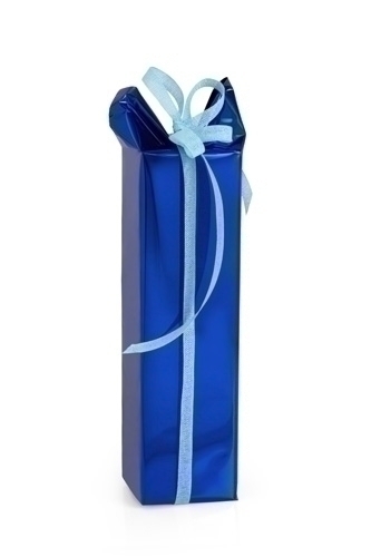 PAPEL REGALO COLIBRI 30x30 AZUL MATE