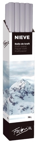 PAPEL EMB.KRAFT FABRISA 1x3 BLANCO E.30