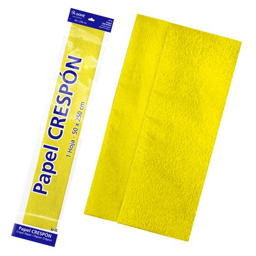 BOLSA 1H PAPEL CREPE DOHE 50X250CM AMARI