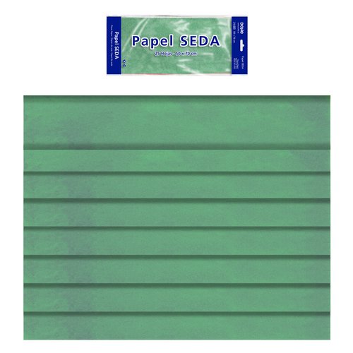 BOLSA 25H PAPEL SEDA DOHE 50X70CM VERDE