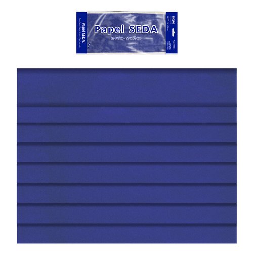 BOLSA 25H PAPEL SEDA DOHE 50X70CM AZUL