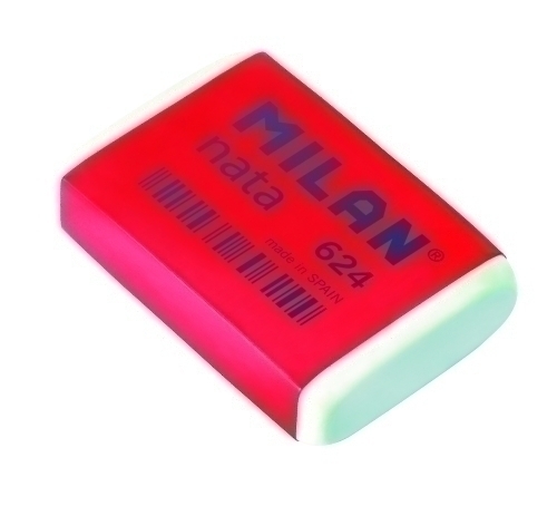 Pack de 24 Unid. GOMA BORRAR MILAN 624 NATA (ud.) CPM624