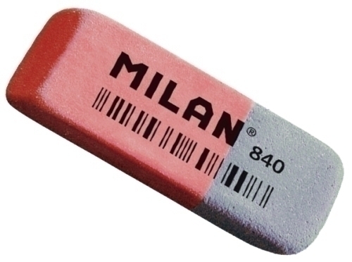 GOMA BORRAR MILAN 840 MIXTA (ud.)