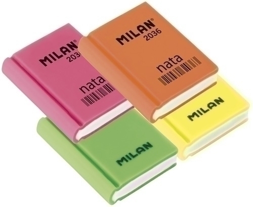 GOMA BORRAR MILAN 2036 LIBRO (ud.) - Pack de 36 unidades
