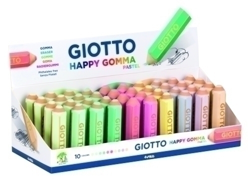 GOMA BORRAR GIOTTO HAPPY GOMMA EXP.40