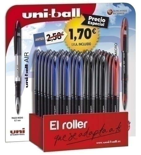ROLLER UNI-BALL AIR MICRO 0,5 EXP.36