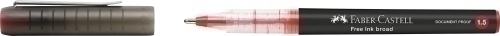 ROLLER FABER CASTELL FREE INK ROJO - Pack de 12 unidades
