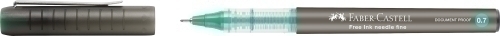 ROLLER FABER CASTELL FINE 0,7 VERDE - Pack de 12 unidades