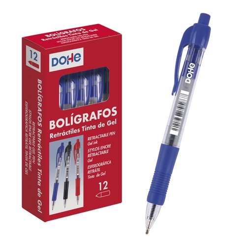 ROLLER DOHE RT. GEL AZUL - Pack de 12 unidades