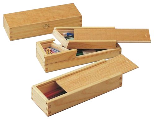 PLUMIER FAIBO MADERA CON DOBLE FONDO