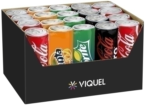 PORTATODO VIQUEL LATAS SURT. - Pack de 20 unidades