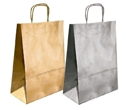 BOLSA PAPEL KRAFT LISO 32x40 PLAT P/50