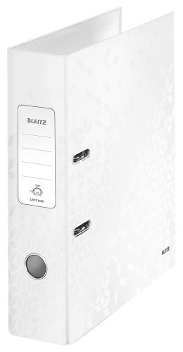 ARCHIVADOR LEITZ WOW A4 180º 80mm BLANCO - Pack de 10 unidades