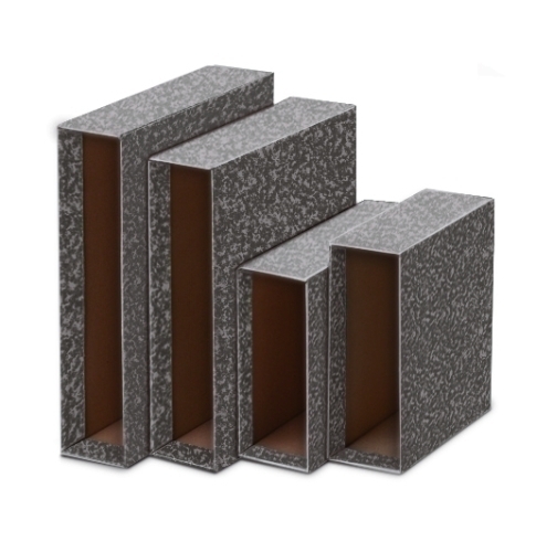 CAJA ARCHIV.UNI CLASICO 4A 86mm GRIS