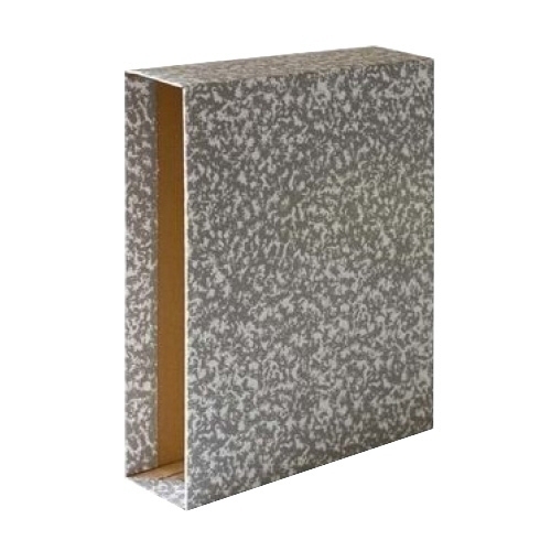 GRAFOPLÁS CAJETÍN PARA ARCHIVADOR CLASSIC 65MM FOLIO CARTÓN FORRADO PAPEL JASPEADO