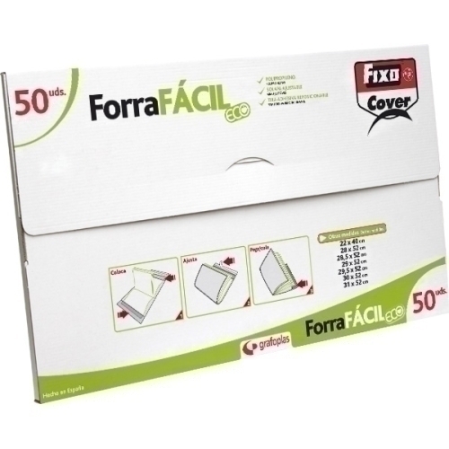 FORRO AJUST.FIXO PP 290x520 - Pack de 50 unidades