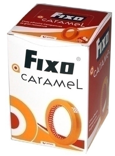 CINTA ADHESIVA FIXO CARAMEL 66x12
