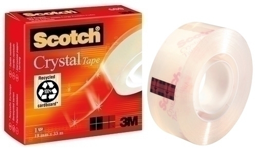 CINTA ADHESIVA SCOTCH CRYST.33x19