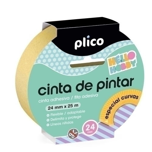 CINTA PINTOR PLICO ESP. CURVA 24x25 - Pack de 10 unidades