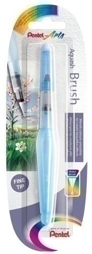 PINCEL DE AGUA PENTEL AQUASH PUNTA FINA - Pack de 12 unidades