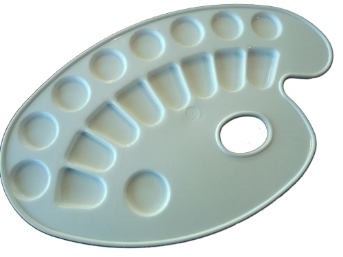 PALETA TALENS PLASTICO OVALADA 17 DEP.