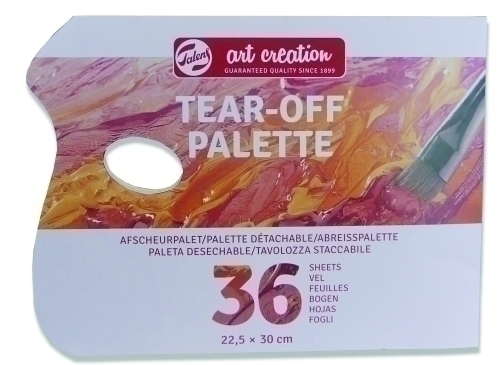 PALETA TALENS DESECHABLE 36 HOJAS