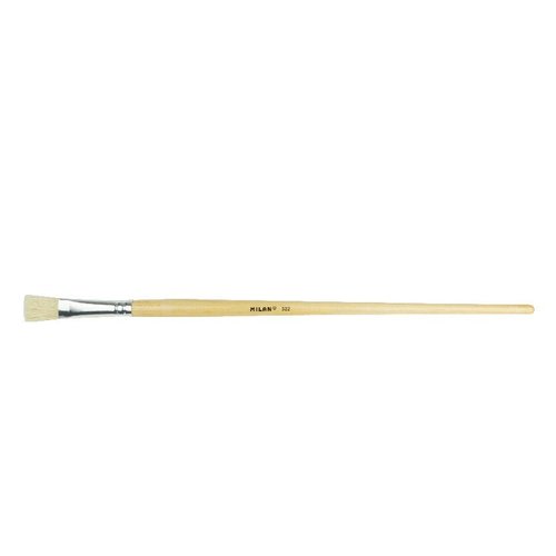 PINCEL MILAN 522 PLANO CERDA Nº 3 - Pack de 6 unidades