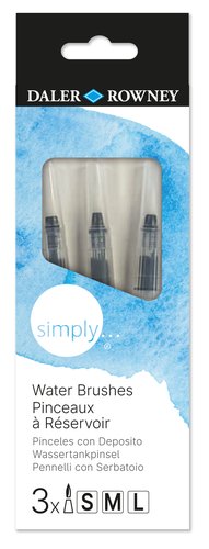 PINCEL DALER ROWNEY ACUARELA SET 3