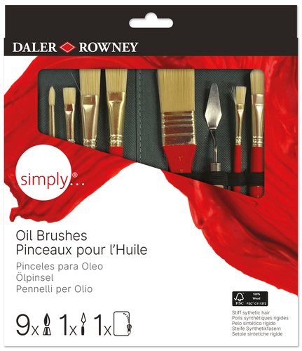 PINCEL DALER ROWNEY OLEO EST.10