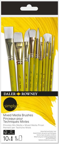 PINCEL DALER ROWNEY MIX SET 10