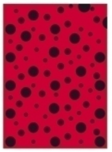 BOLSA DISFRAZ 65x90 IMPR.TOPOS NEGRO - Pack de 5 unidades