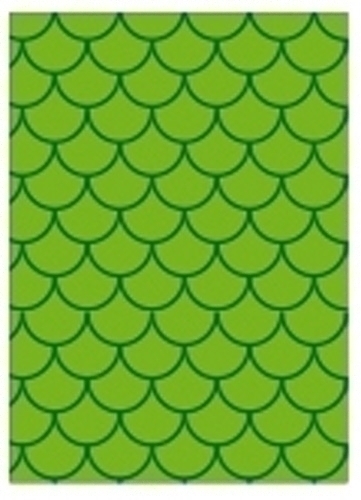 BOLSA DISFRAZ 65x90 IMPR.ONDAS VERDE - Pack de 5 unidades