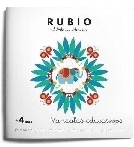 CUADERNO RUBIO A4 MANDALA EDUCATIVO +4