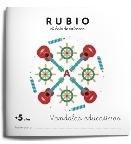 CUADERNO RUBIO A4 MANDALA EDUCATIVO +5