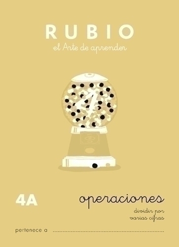 PACK 10 CUADERNOS RUBIO PROBLEMAS 4 P4A