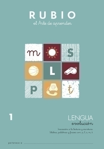CUADERNO RUBIO A4 LENGUA EVOLUCION 1 - Pack de 10 unidades