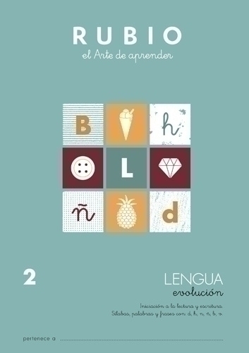 CUADERNO RUBIO A4 LENGUA EVOLUCION 2 - Pack de 10 unidades