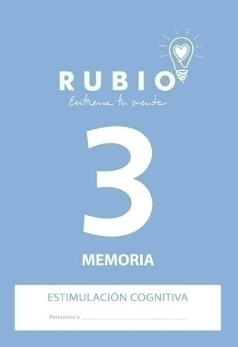 CUADERNO RUBIO A4 ESTIM.COGN.MEMORIA 3 - Pack de 5 unidades