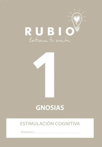 CUADERNO RUBIO A4 ESTIM.COGN.GNOSIAS 1 - Pack de 5 unidades