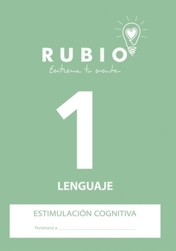CUADERNO RUBIO A4 ESTIM.COGN.LENGUAJE 1 - Pack de 5 unidades