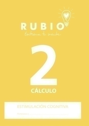 CUADERNO RUBIO A4 ESTIM.COGN.CALCULO 2 - Pack de 5 unidades