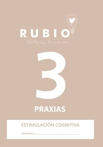 CUADERNO RUBIO A4 ESTIM.COGN.PRAXIAS 3 - Pack de 5 unidades