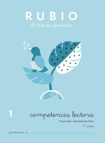 CUADERNO RUBIO A5 COMPETENCIA LECTORA 1 - Pack de 5 unidades