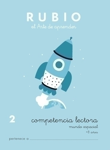 CUADERNO RUBIO A5 COMPETENCIA LECTORA 2 - Pack de 5 unidades