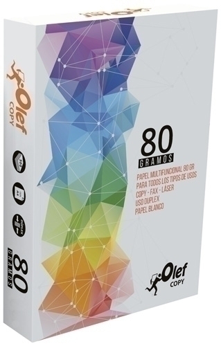 PAPEL A4 OLEF 80g 500h COPY - Pack de 5 unidades