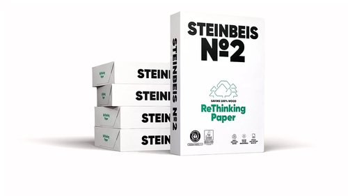 PAPEL A4 STEINBEIS Nº2 80g 500h - Pack de 5 unidades