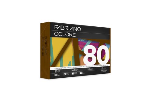 PAPEL COLOR A4 COLORE 80g 500h MARRON